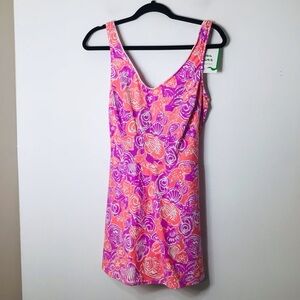 NWT Seawaves swim dress women 18 pink